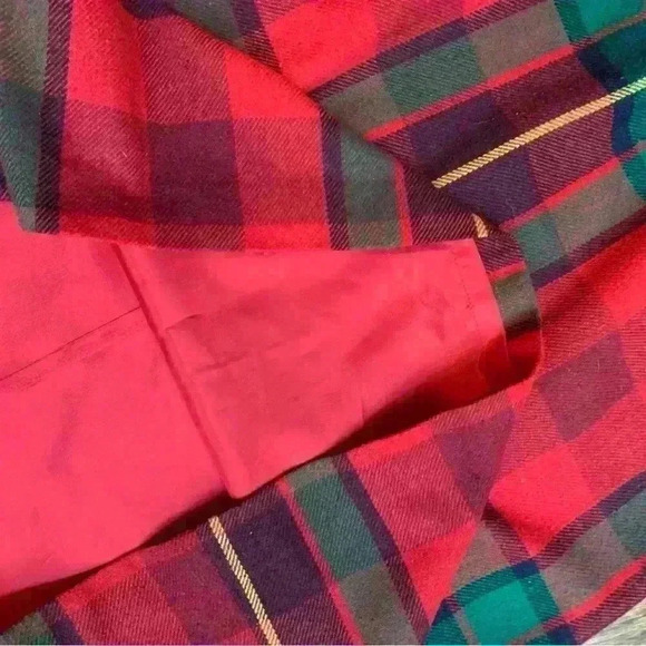 Vintage Wool Christmas Holiday Skirt by Personal Size 18 - Picture 6 of 7